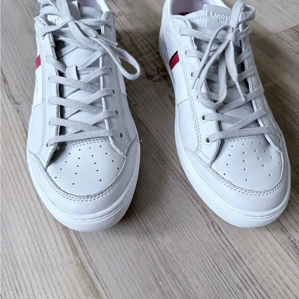 Men’s Lacoste courtline 120  sneakers, men’s size 12